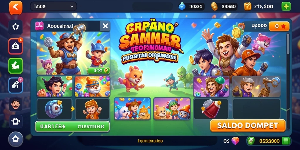 Screenshot menggambarkan momen seru saat bertarung.
