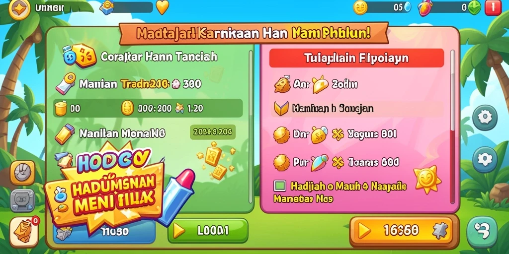 Fitur bonus menarik yang membuat permainan semakin menantang.
