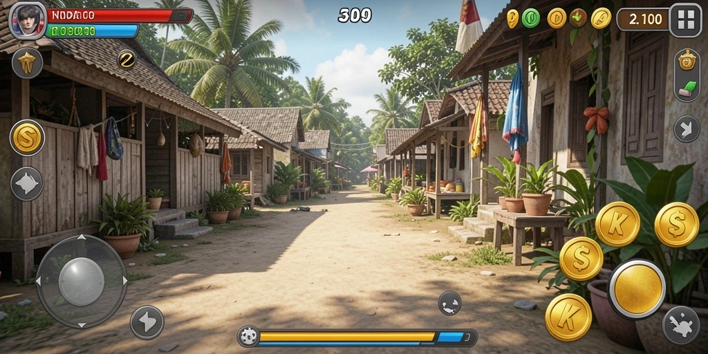 Mode permainan seru dan tantangan yang menguji skill.
